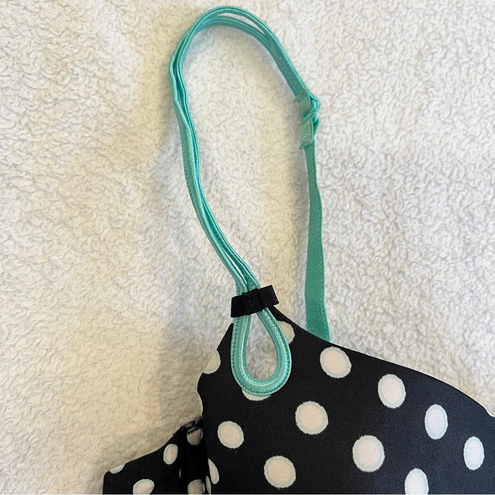 SOLD✖️Victoria’s Secret Sexy Little Things Push Up Bra Size 34C Polka Dot - Picture 3 of 10
